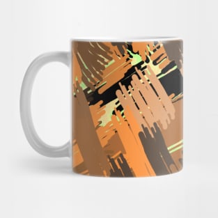 Orange wood Mug